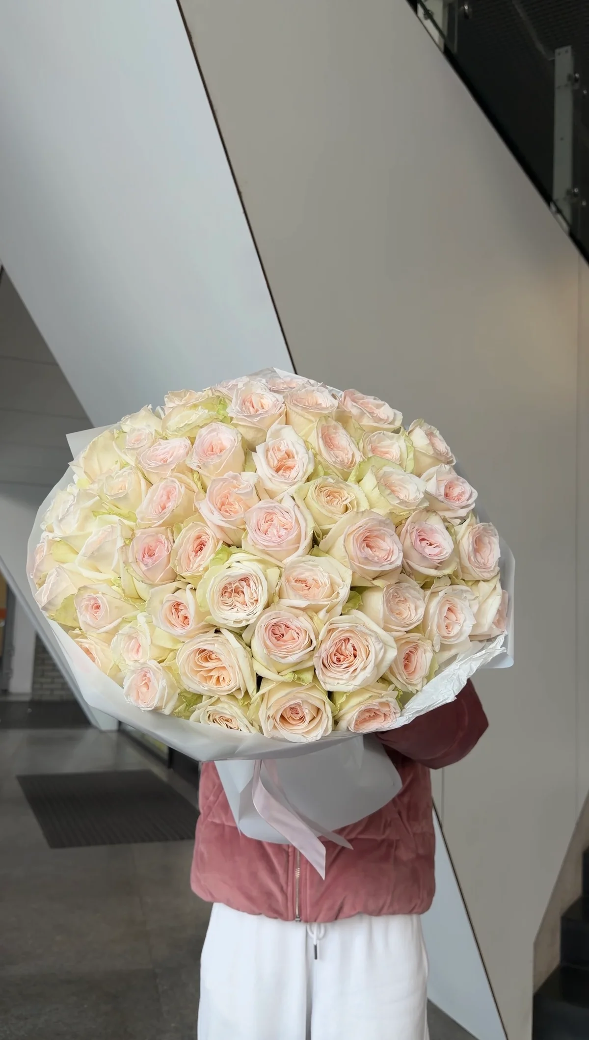 White O'Hara 51 — designer bouquet by WTF! Dnipro