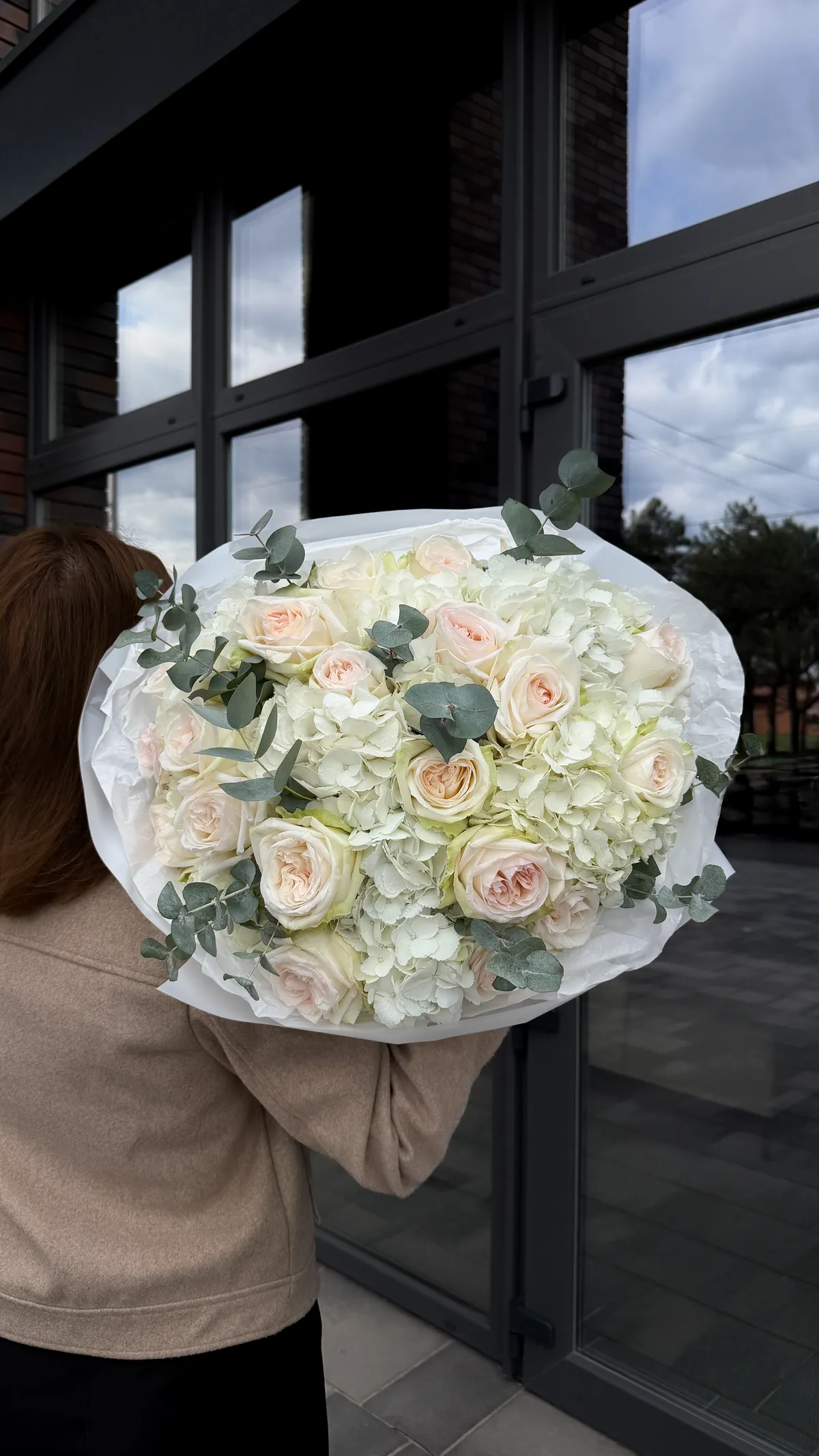 Eucalyptus Rose — designer bouquet by WTF! Dnipro