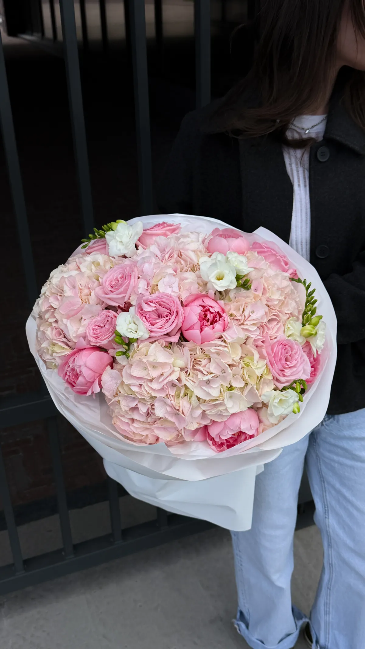 Peony & Freesia — авторский букет от WTF! Днепр