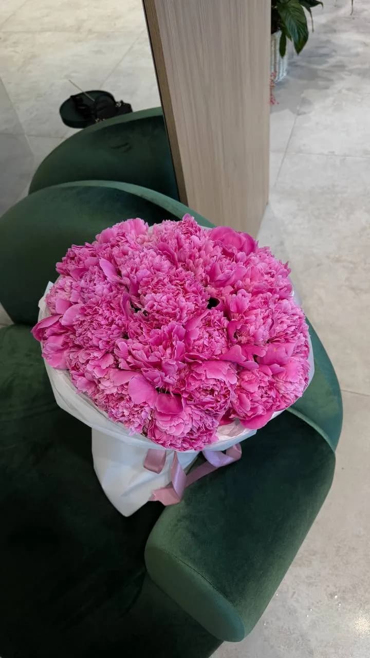 25 Local Peonies — designer bouquet by WTF! Dnipro