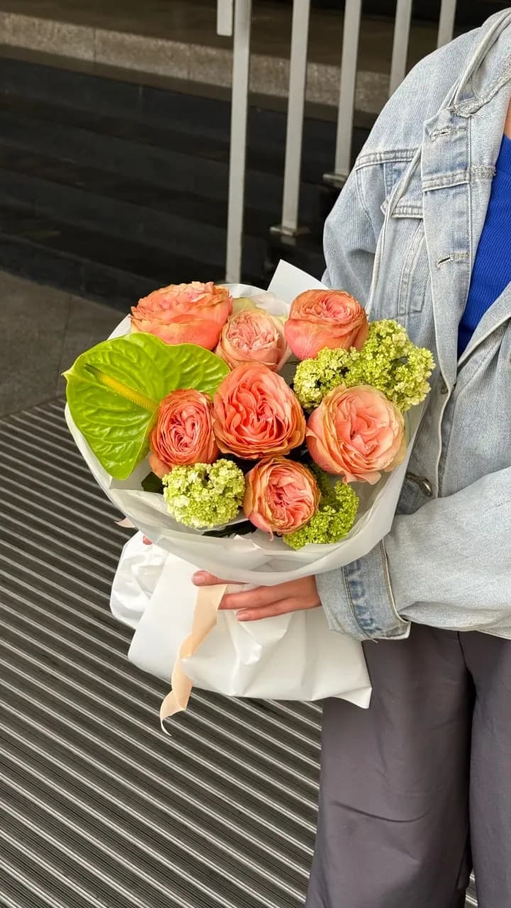 Anthurium Elegance — designer bouquet by WTF! Dnipro