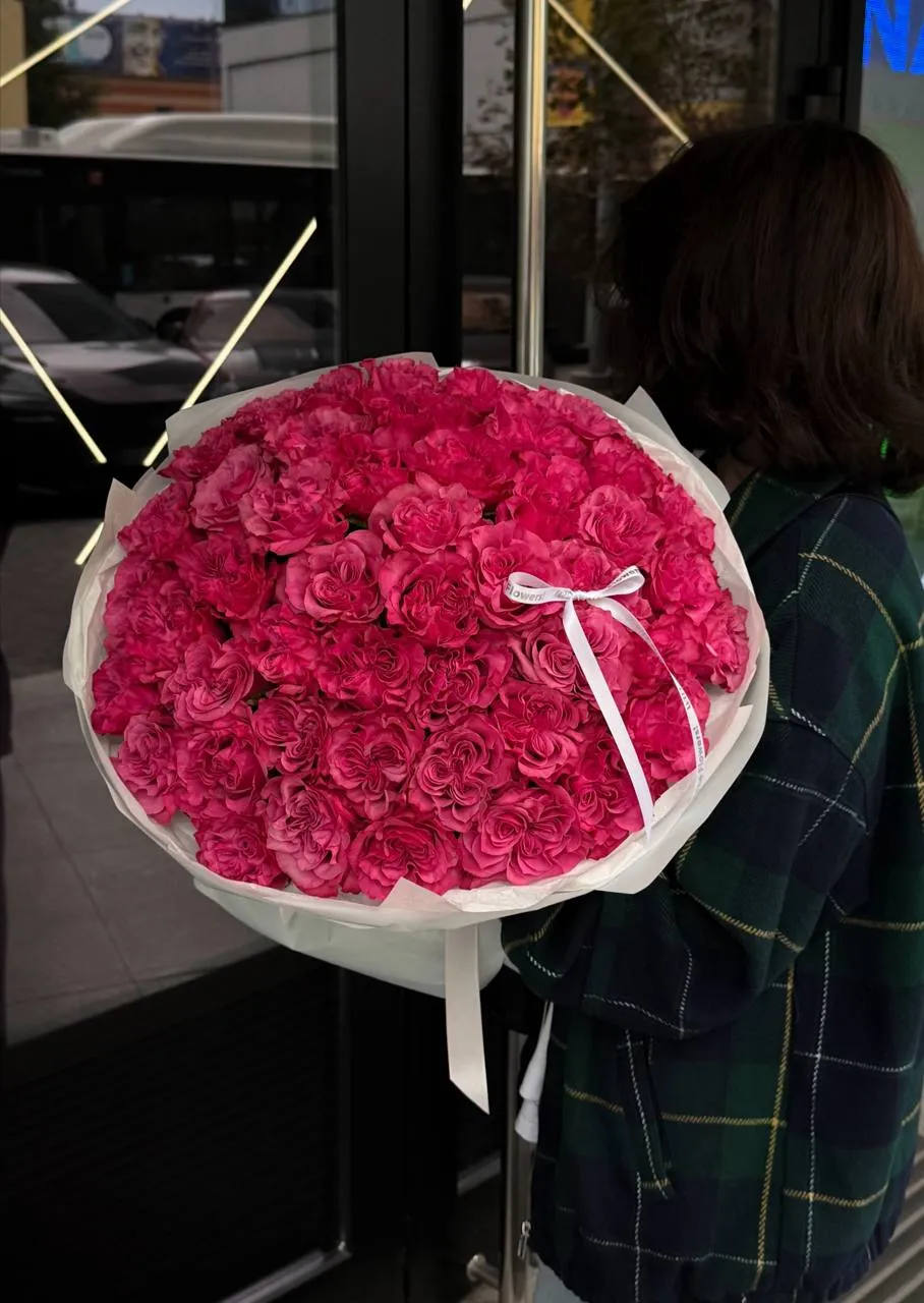 Fuchsia Peony Rose — авторський букет від WTF! Дніпро