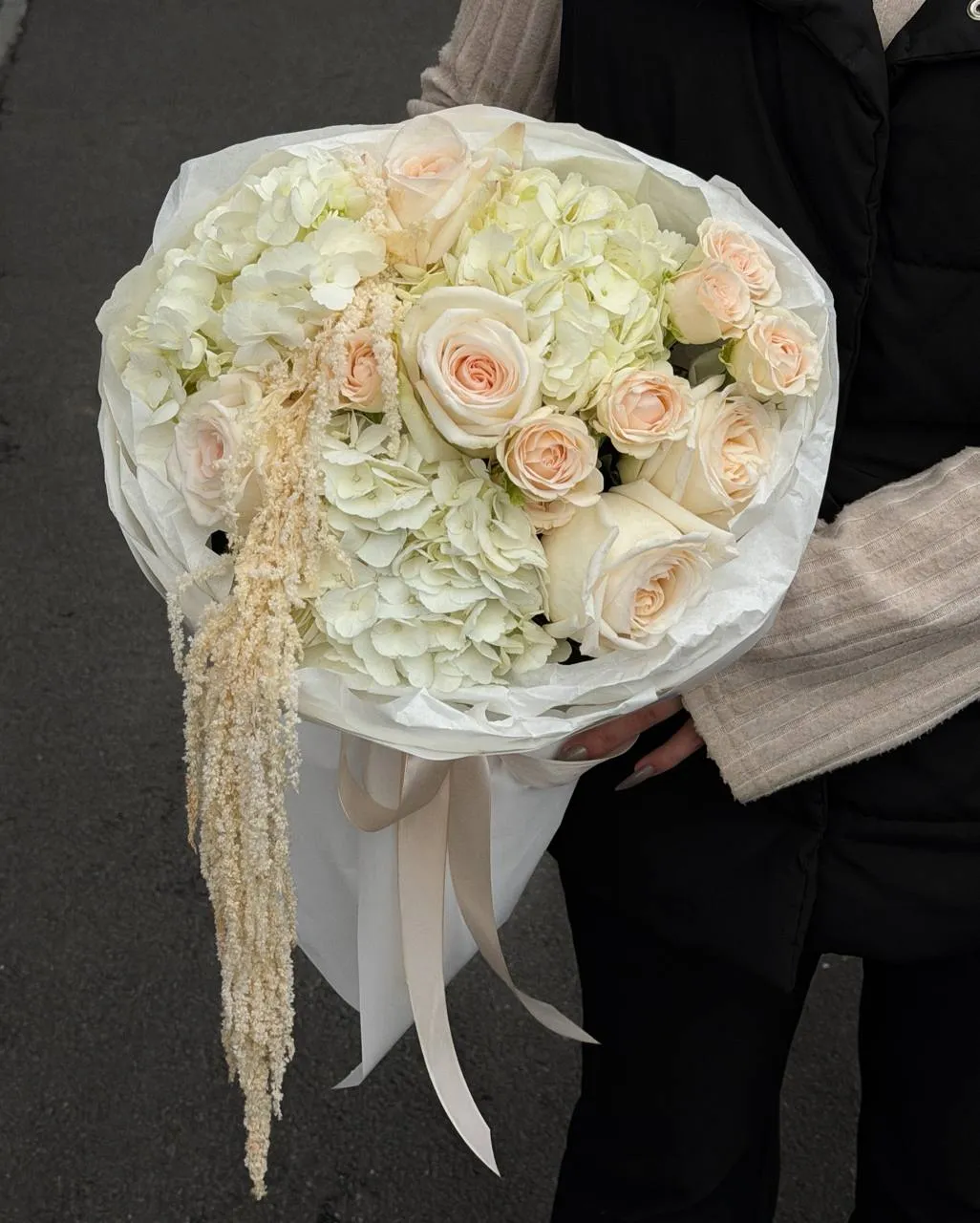 Ivory Amaranth Bloom — авторский букет от WTF! Днепр