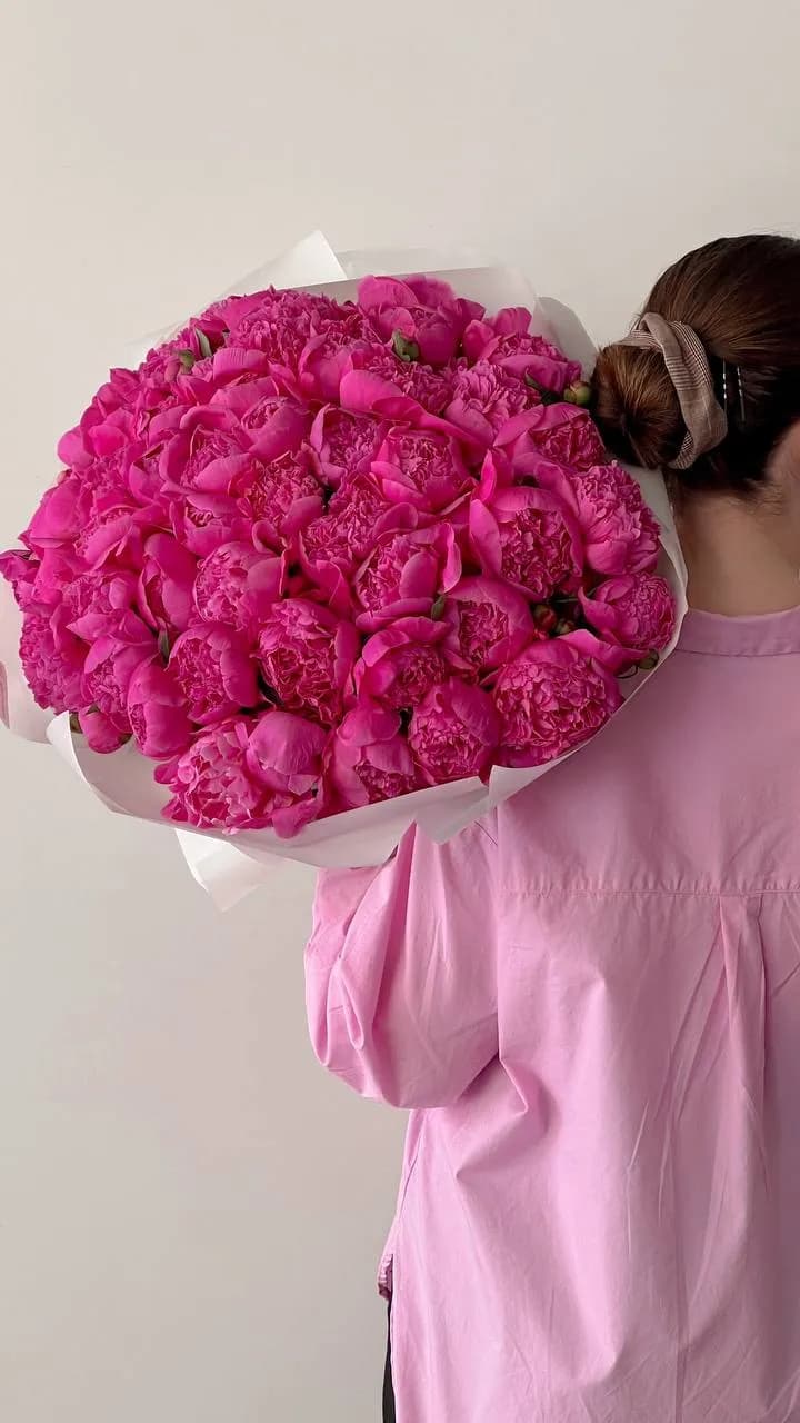 Local Peonies 51 — авторський букет від WTF! Дніпро