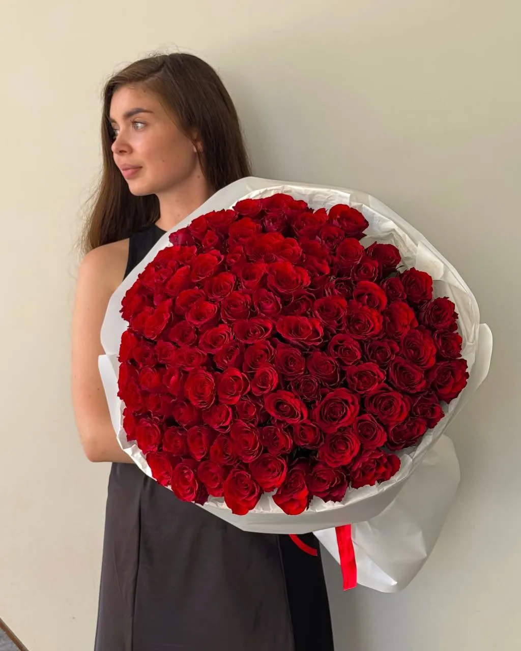 Red Rose 101 — авторський букет від WTF! Дніпро