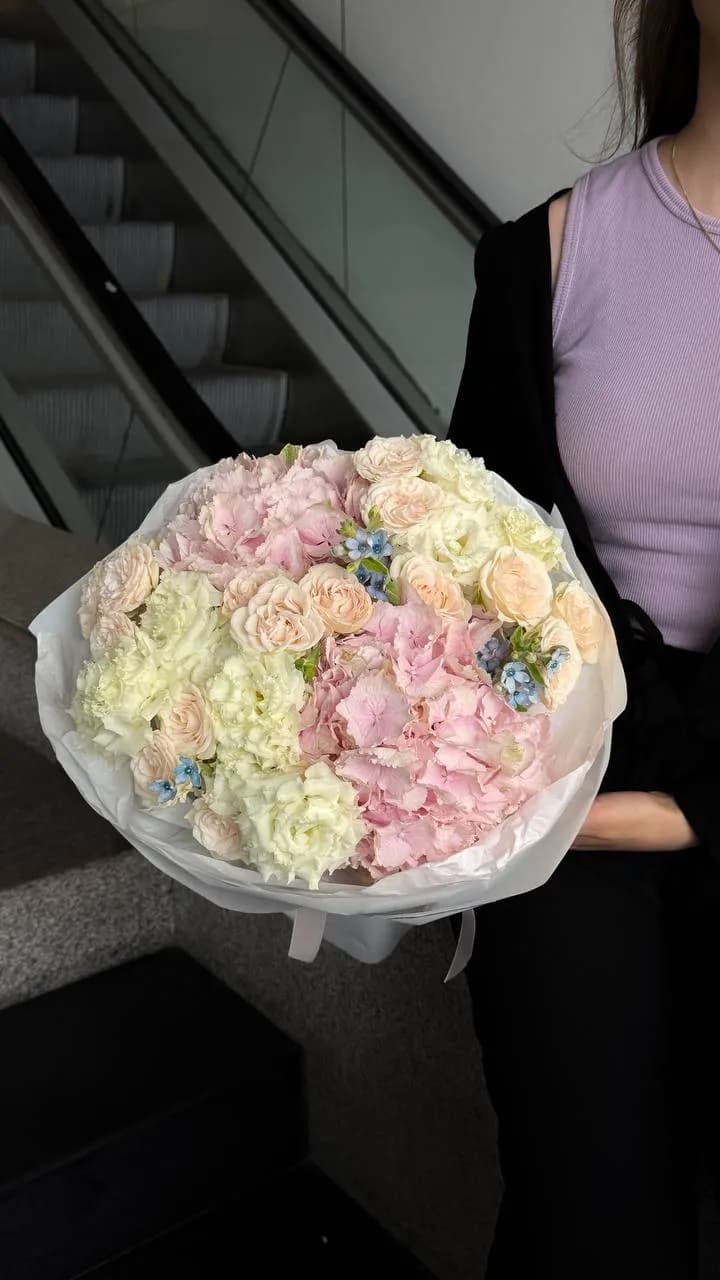 Soft Petal Mix — designer bouquet by WTF! Dnipro