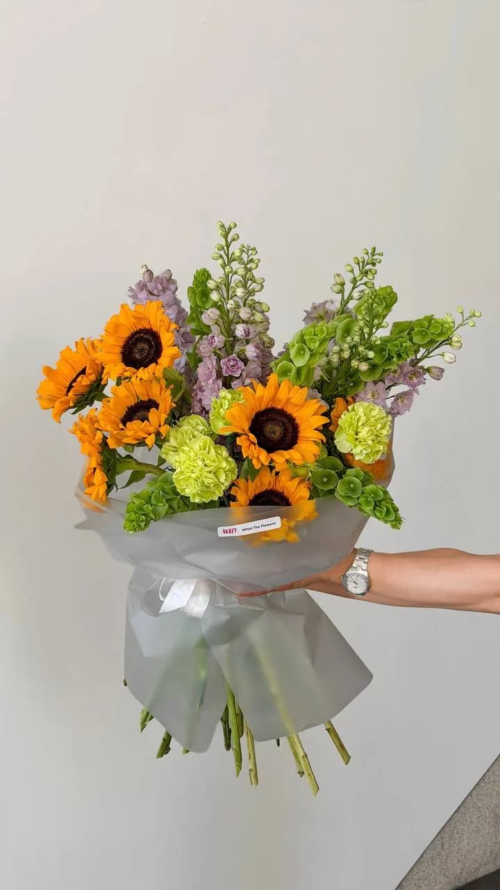 Solar Field Mix — designer bouquet by WTF! Dnipro