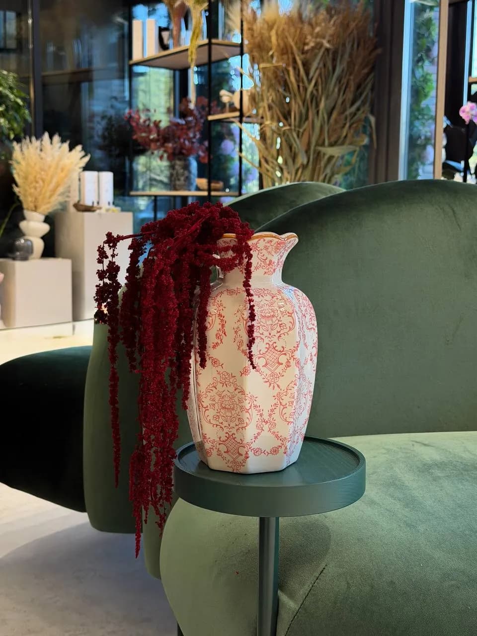 Vase Damask Print M — авторский букет от WTF! Днепр