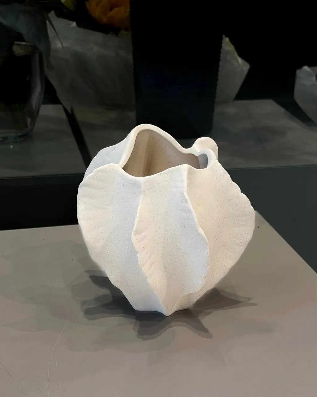 Vase Petal Form — designer bouquet by WTF! Dnipro