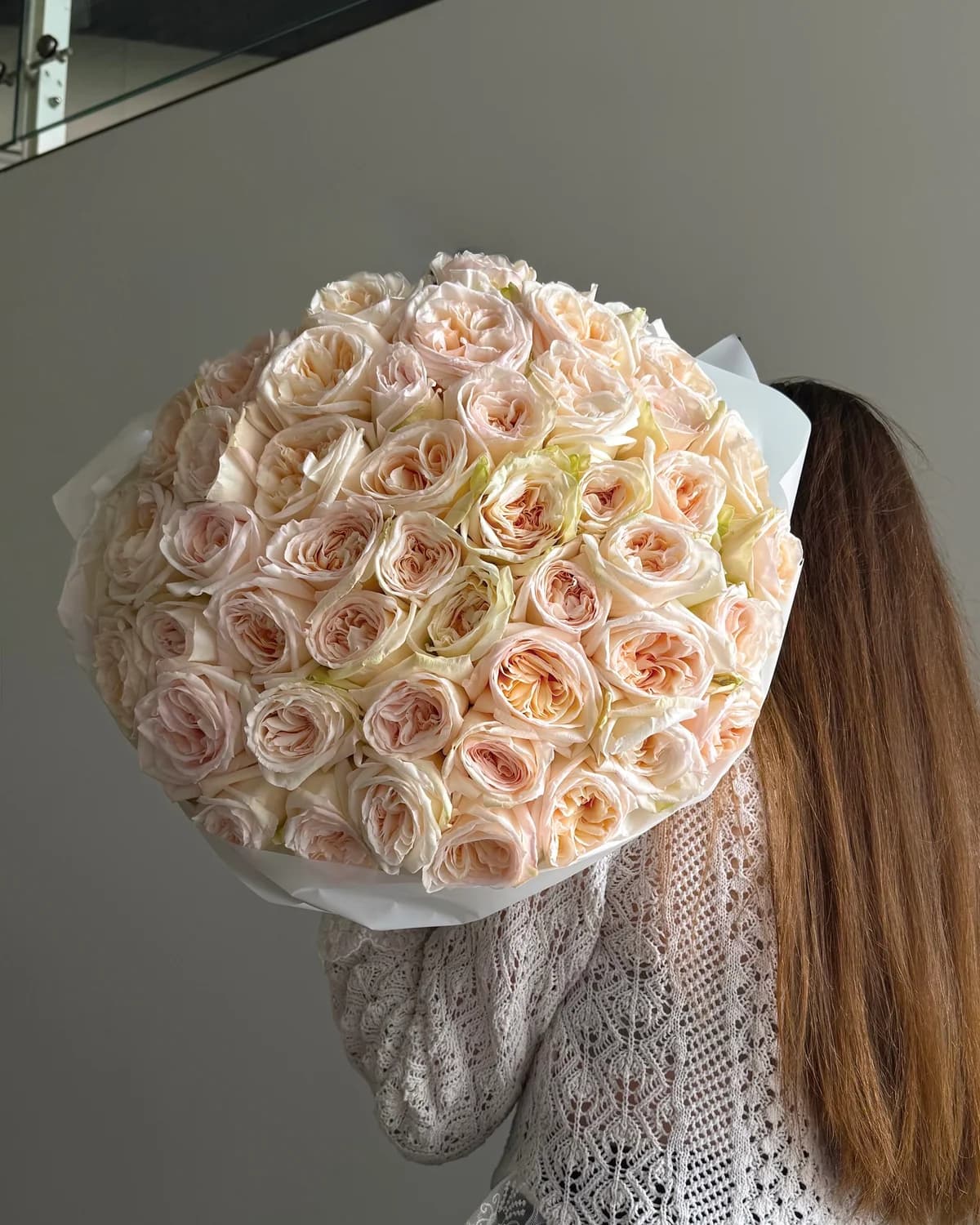 White O'Hara 51 — designer bouquet by WTF! Dnipro